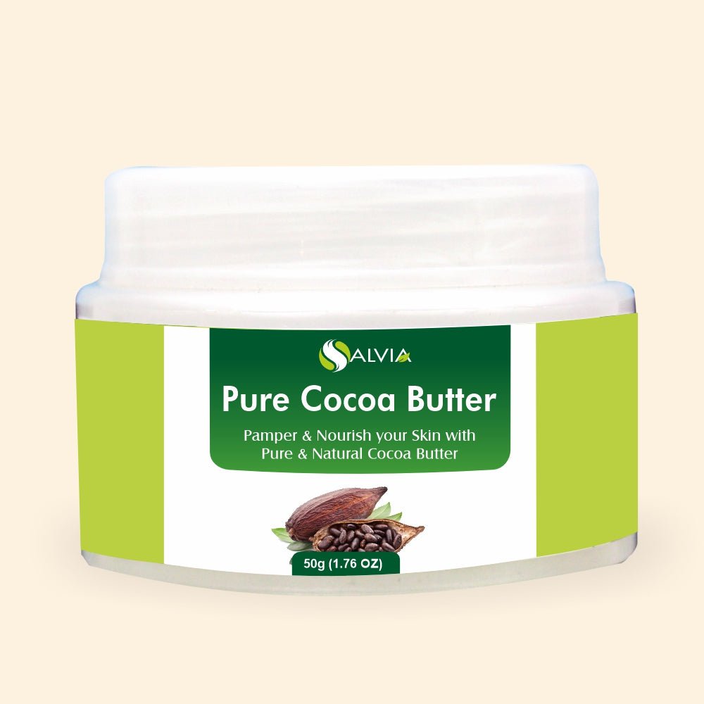 Salvia Body Butters, Body Butter & Body Milk 50gm Cocoa Butter (Theobroma Cacao) Pure And Natural